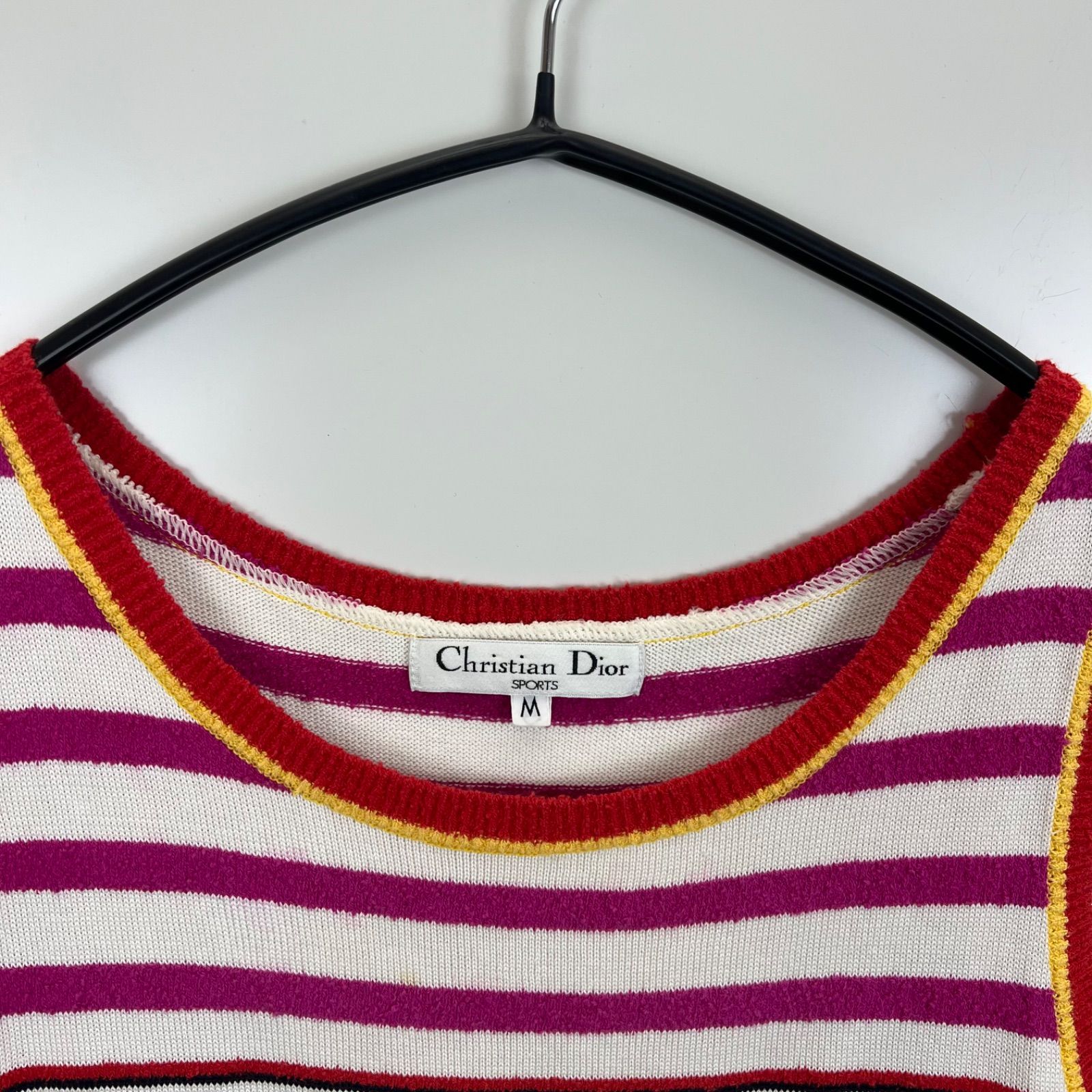 Cristian Dior SPORTS y2k Gals archive pile tank top M クリスチャン 