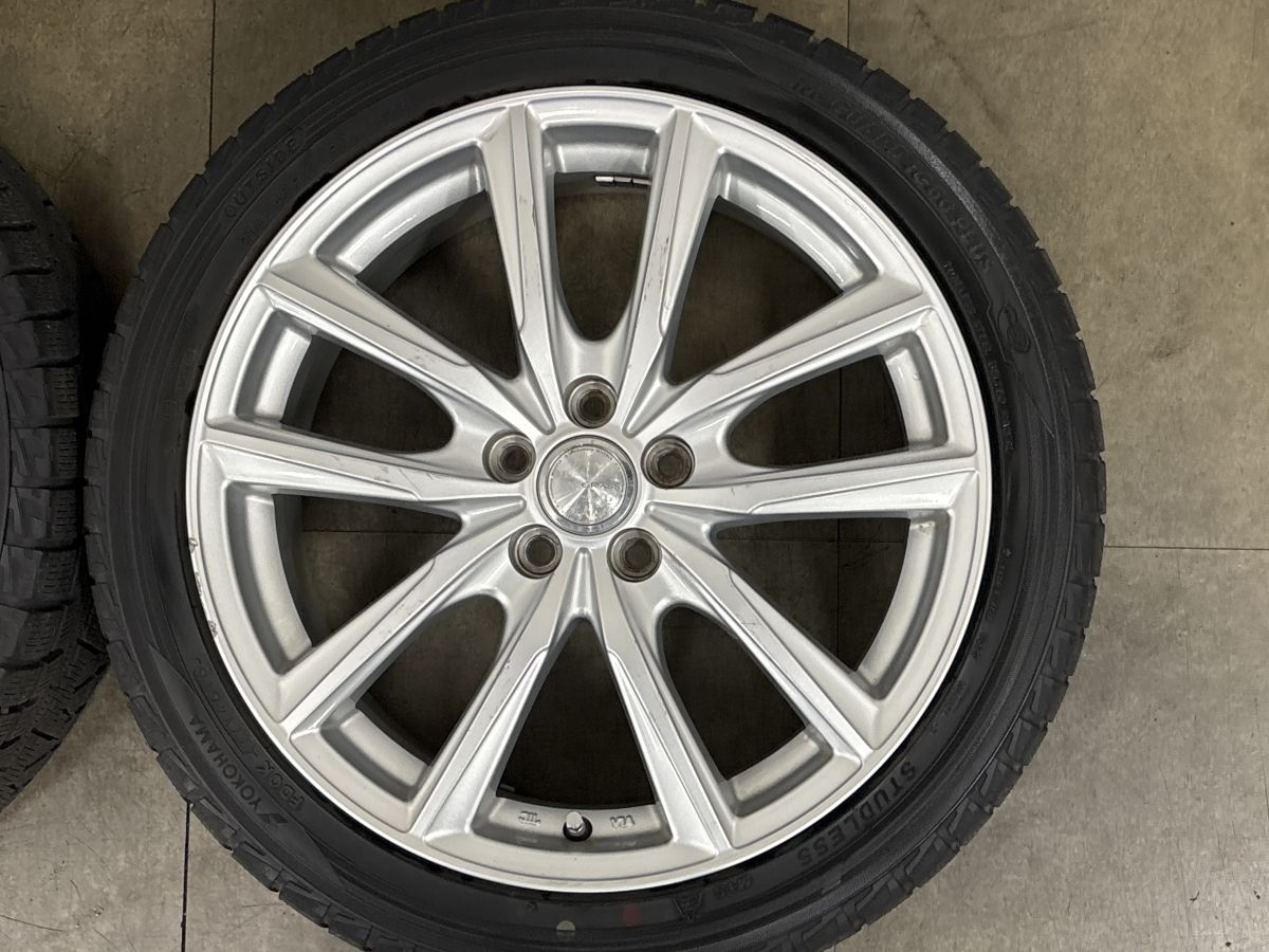 ホイールのみ販売可能】GRASS 17in 7J +48 PCD100 ヨコハマ アイス 