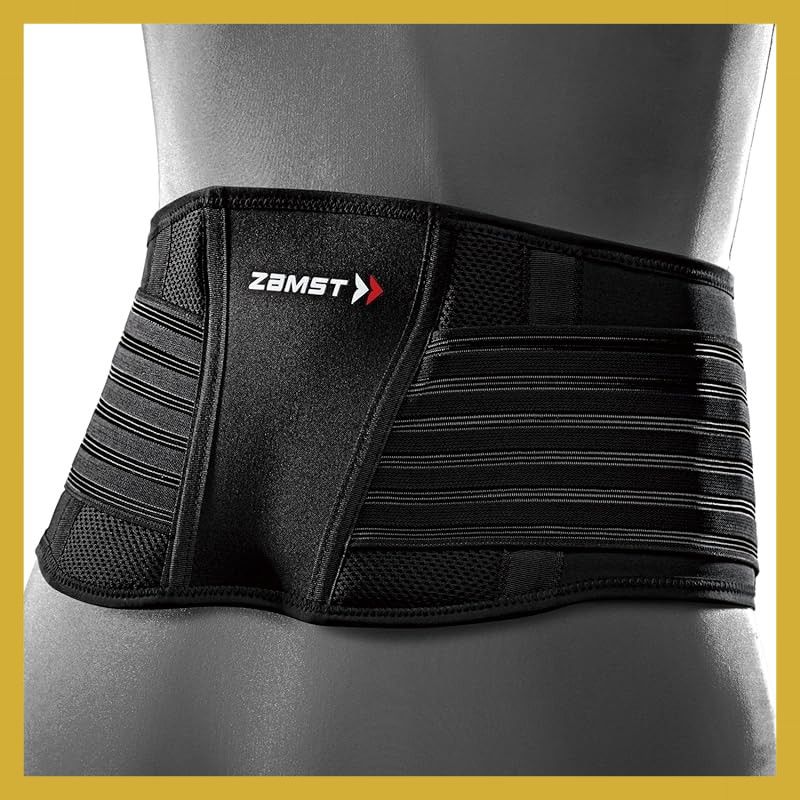 ザムスト(ZAMST) ZW-5 腰 サポーター ベルト スポーツ全般 日常生活 ブラック Mサイズ 1