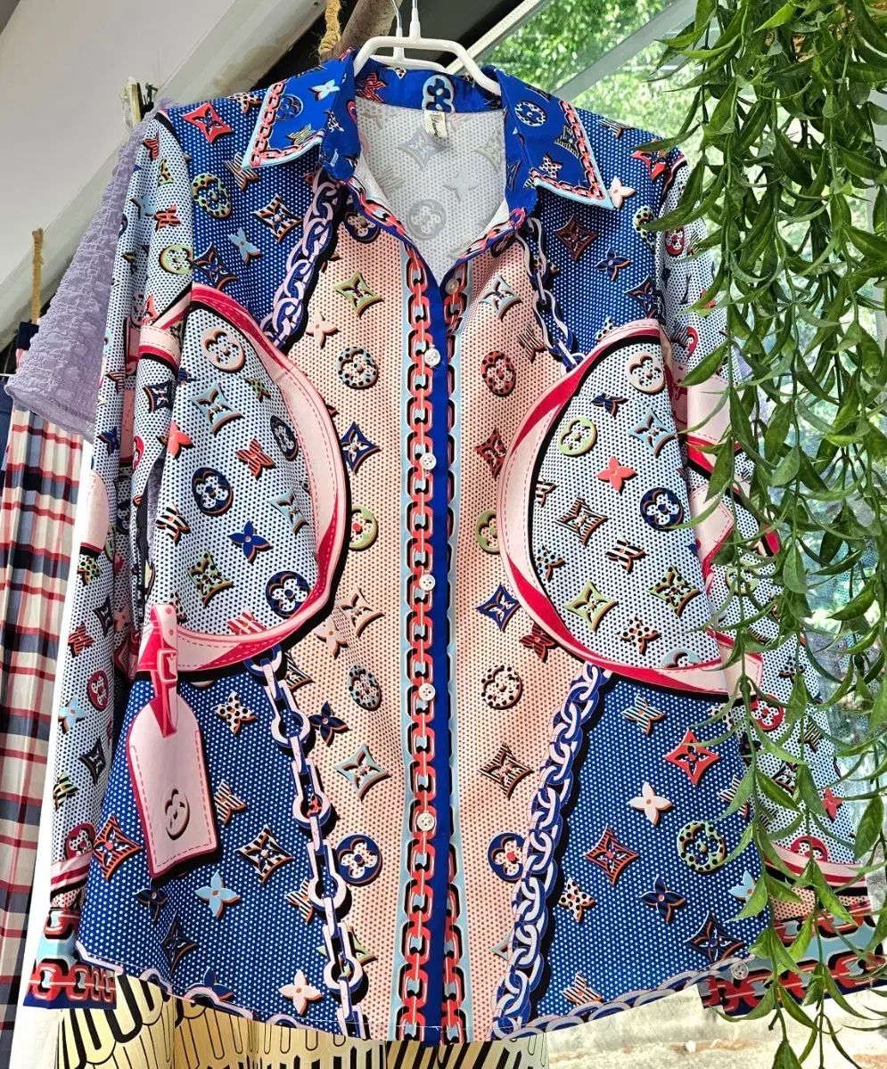 新品 華やかなパータン ブラウス/シャツ (55)