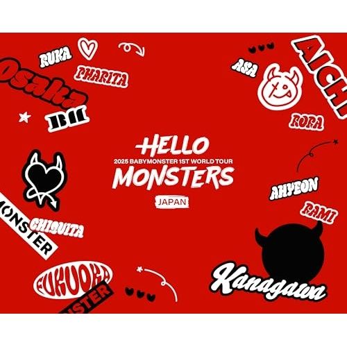 BD / BABYMONSTER / 1ST WORLD TOUR(HELLO MONSTERS) IN JAPAN ～2025.04.13 K-ARENA YOKOHAMA～(Blu-ray) (完全生産限定盤)