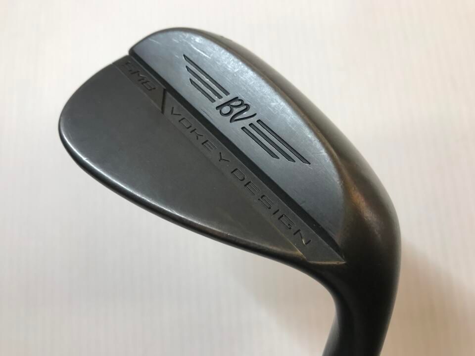 タイトリスト　ボーケイ SM8 ALL BLACK　52度　ﾀﾞｲﾅﾐｯｸｺﾞｰﾙﾄﾞ ｵﾆｷｽ・ﾌﾞﾗｯｸ　S200フレックス　ウェッジ　中古【最短即日発送】