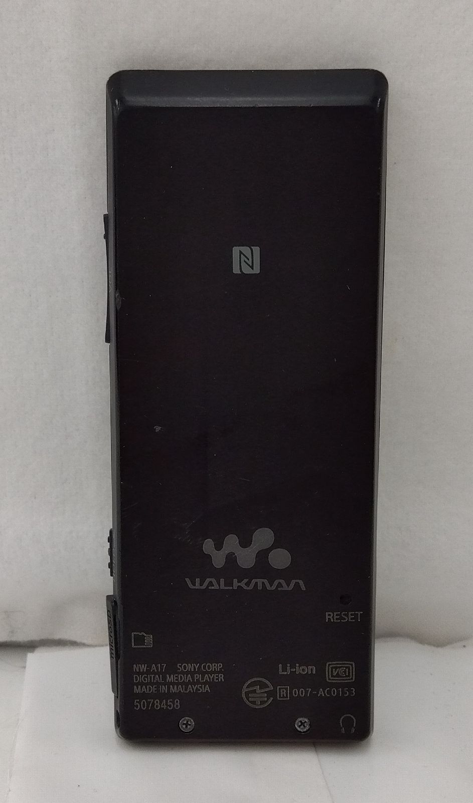 中古品・現状品】SONY ソニー ウォークマン NW-A17 初期化済み 動作品
