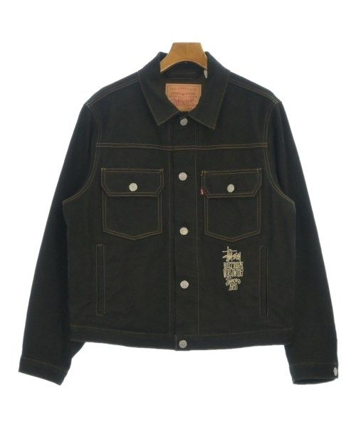 STUSSY デニムジャケット メンズ 【古着】【中古】【送料無料】
