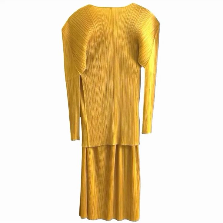 プリーツプリーズ イッセイミヤケ セットアップ 上下 カーディガン スカート PLEATS PLEASE プリーツプリーズ issey miyake イッセイミヤケ