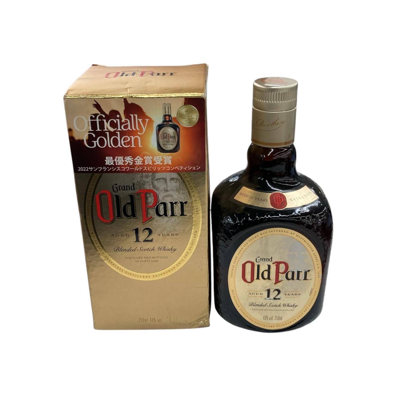 186000 新品未使用 OLDParr オールドパー 12年 - メルカリ