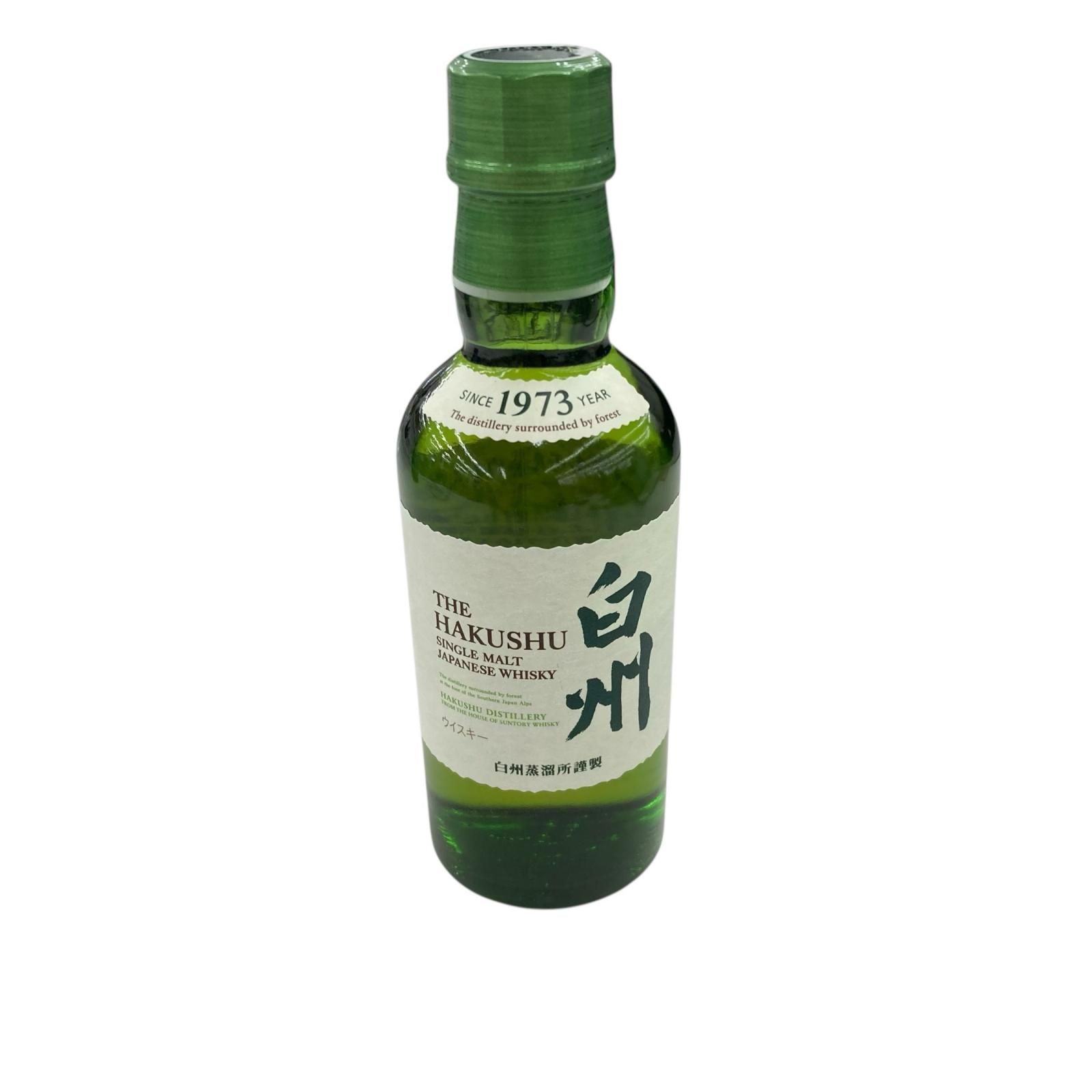新品 サントリー 白州 180ml ウイスキー - メルカリ