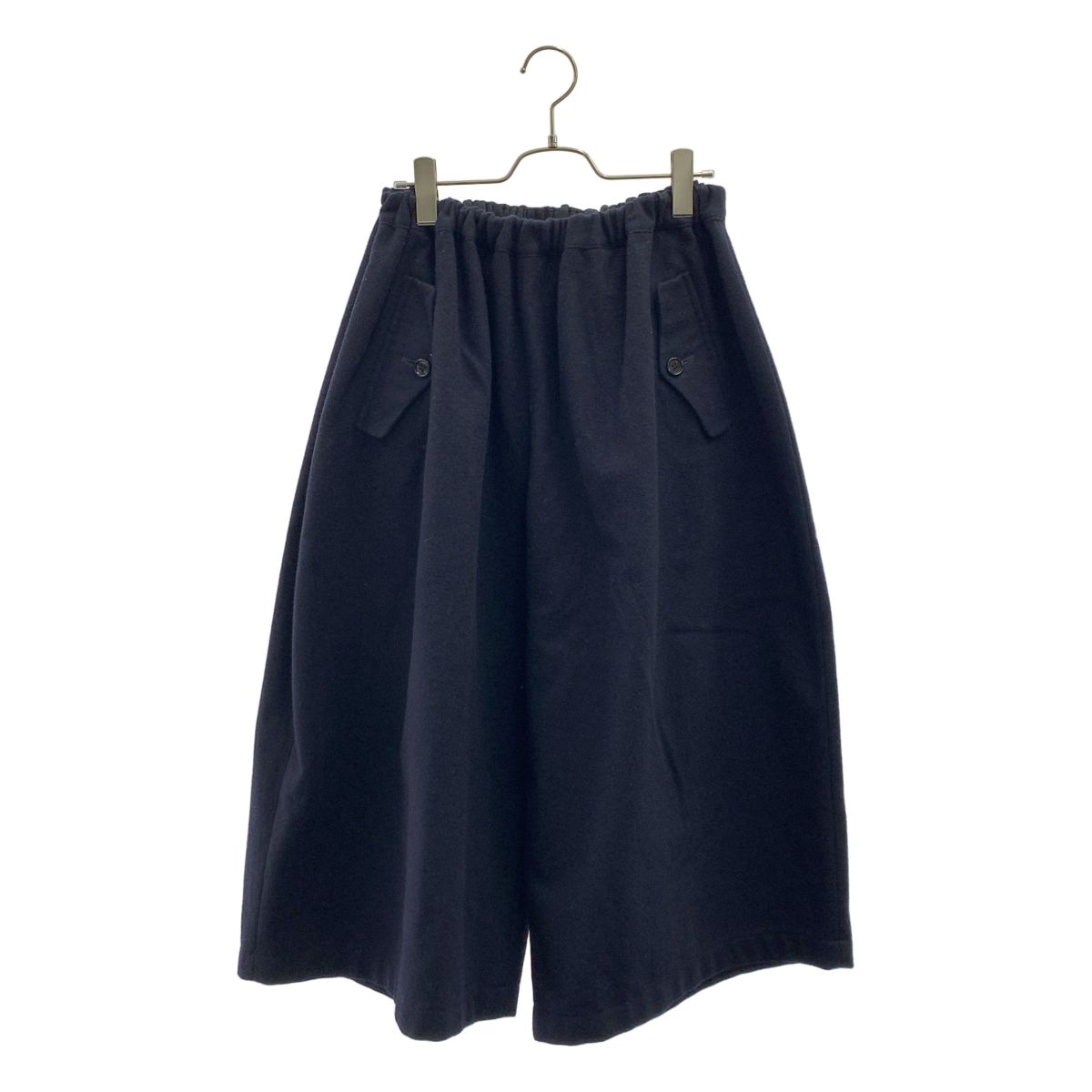 tao COMME des GARCONS / タオコムデギャルソン | 2023AW | ウール ドローストリング ワイドパンツ | S | ダークネイビー | レディース