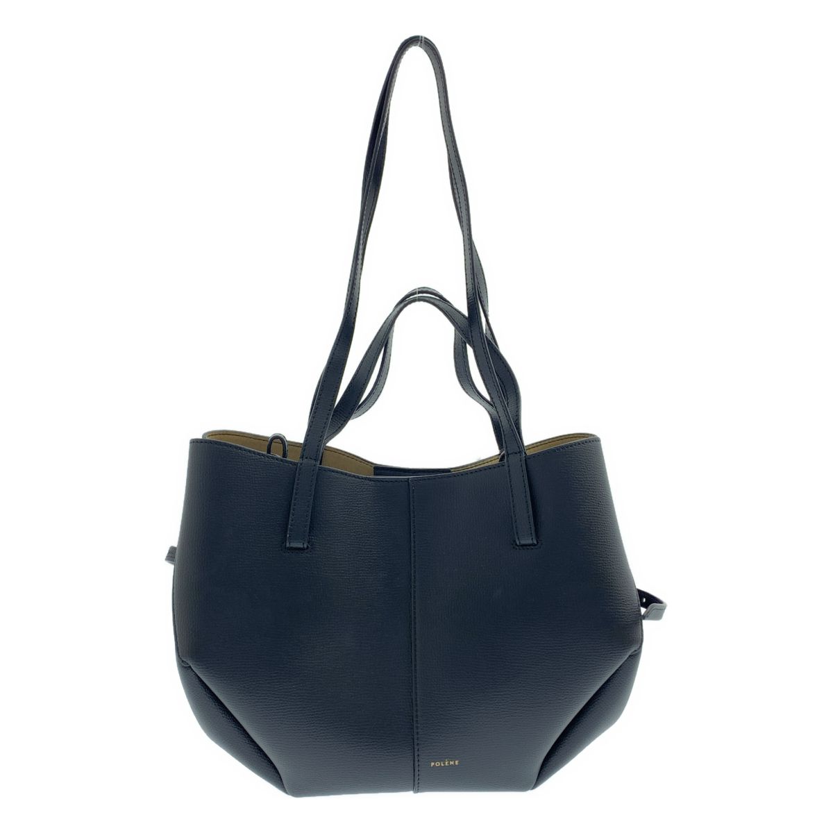 POLENE / ポレーヌ | Cyme mini シム ミニ レザーショルダーバッグ | ブラック | レディース