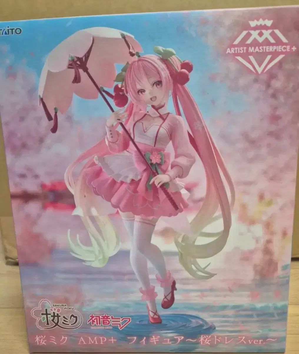未開封 現物 )) TAITO タイトー 桜 初音 ミク AMP+ フィギュア