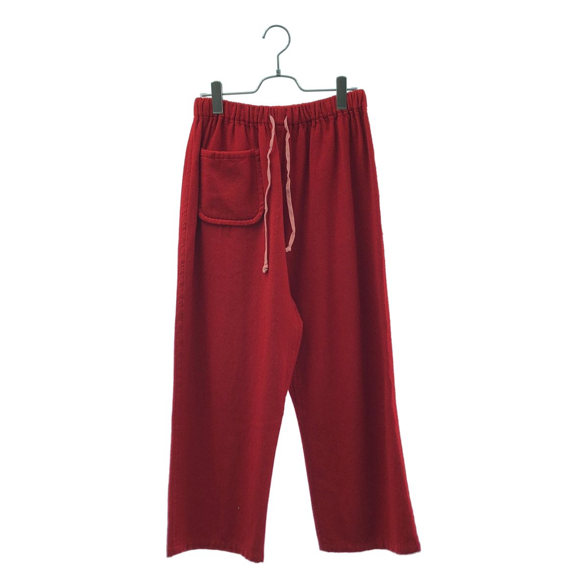 tricot COMME des GARCONS / トリココムデギャルソン | 2021AW | ウール 染め加工 ドローストリング パンツ | レッド | レディース
