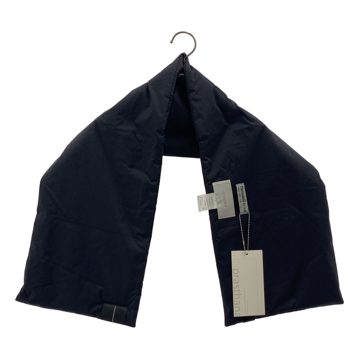 【新品】 prasthana / プラスターナ | padding scarf パディング スカーフ | 00（F） | ブラック