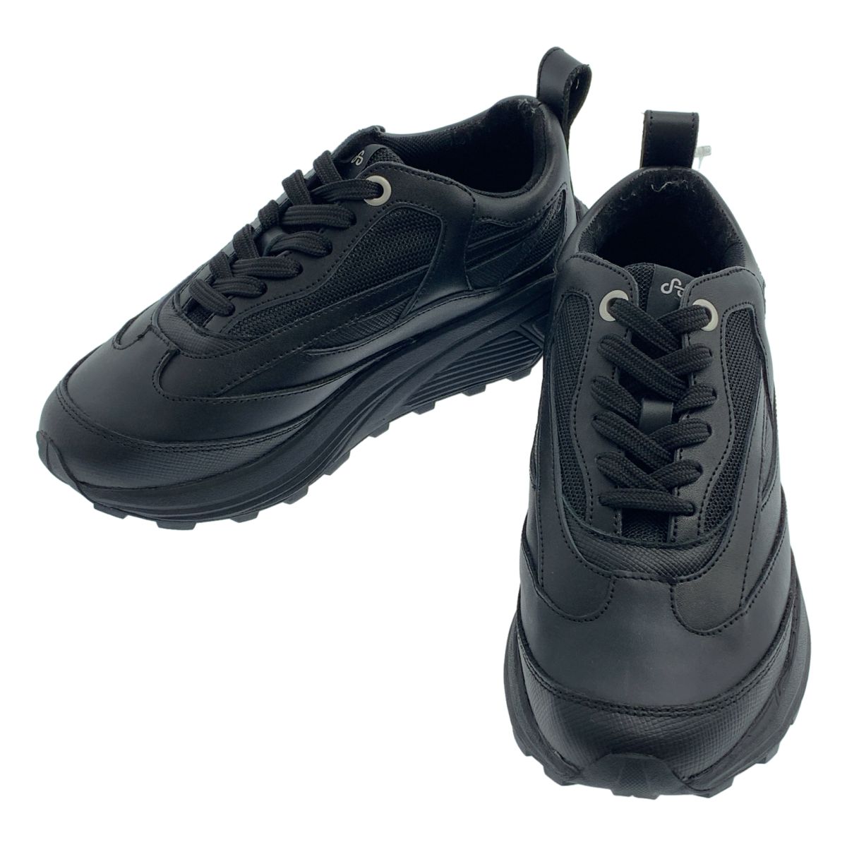【新品】 OAO / オーエーオー | THE CURVE 1 OAO ザ カーブ 1 レザー スニーカー | 25.0 | ブラック | メンズ