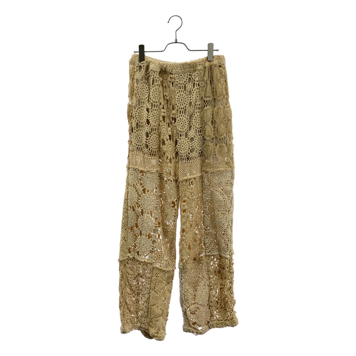 MALION vintage / マリオンヴィンテージ | クロシェ ワイド ワイドパンツ | F | ベージュ | レディース 14,130円