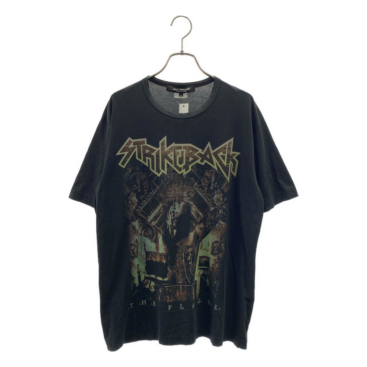 JUNYA WATANABE COMME des GARCONS / ジュンヤワタナベ | 2019SS | STRIKE BACK / THE PLAGUE / プリント Tシャツ カットソー | M | ブラック | レディース