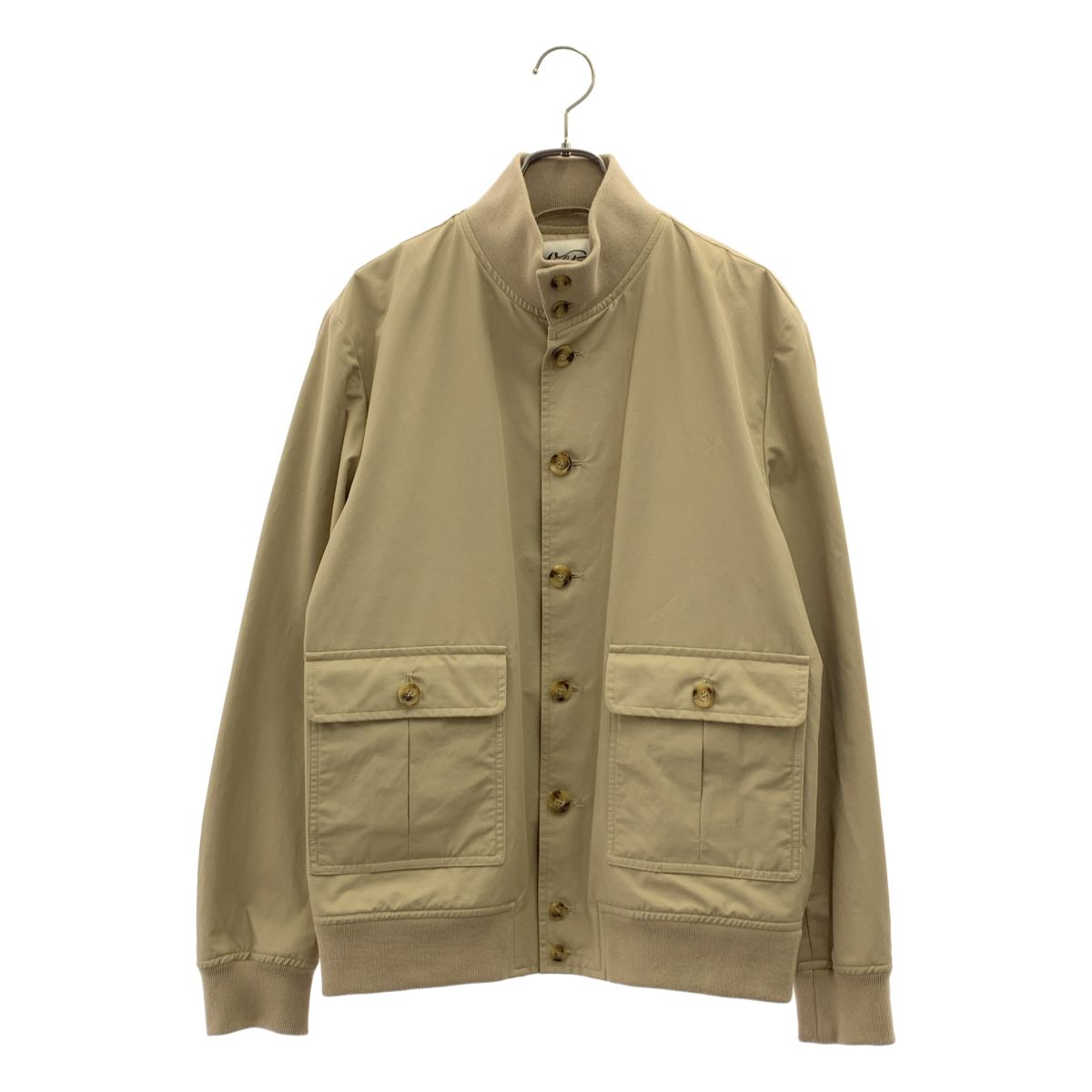 【美品】 VALSTAR / バルスター | ヘリテージ コットン ナイロン ブルゾン ジャケット | 50 | ベージュ | メンズ