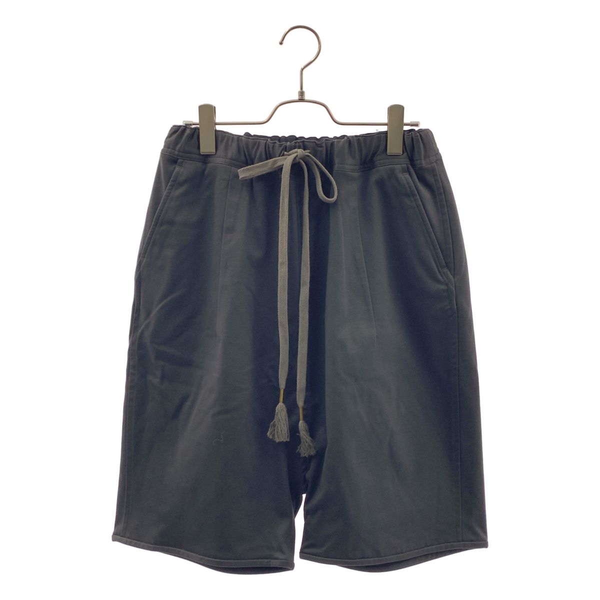 【新品】 prasthana / プラスターナ | deoth S/S デプス ショートパンツ | 1（M） | チャコール | メンズ