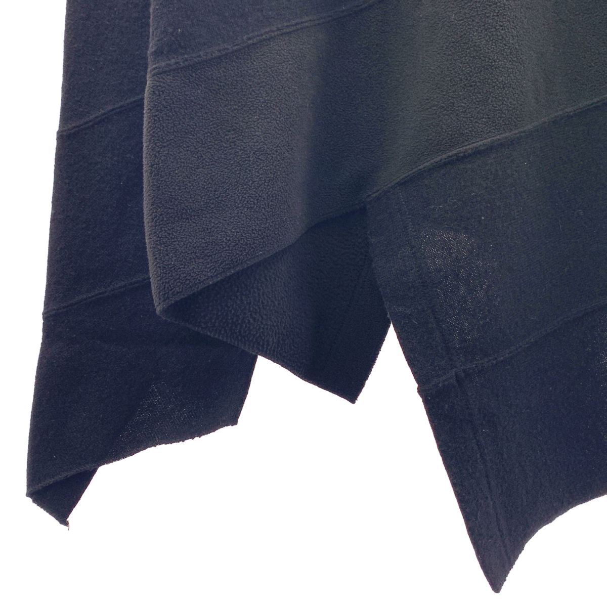 COMME des GARCONS HOMME / コムデギャルソンオム | 2015AW | ウール 変形 捻れ バイアス アシンメトリー ニット セーター | S | ブラック | メンズ