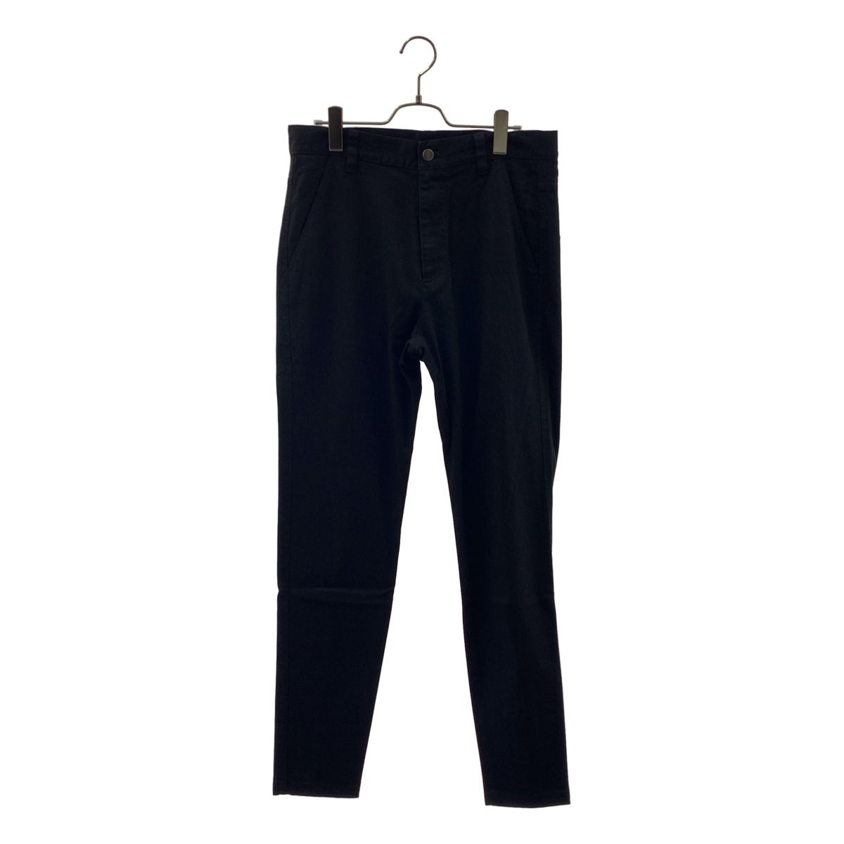 【新品】 prasthana / プラスターナ | back zip jeans バックジップ パンツ | 0（S） | ブラック | メンズ