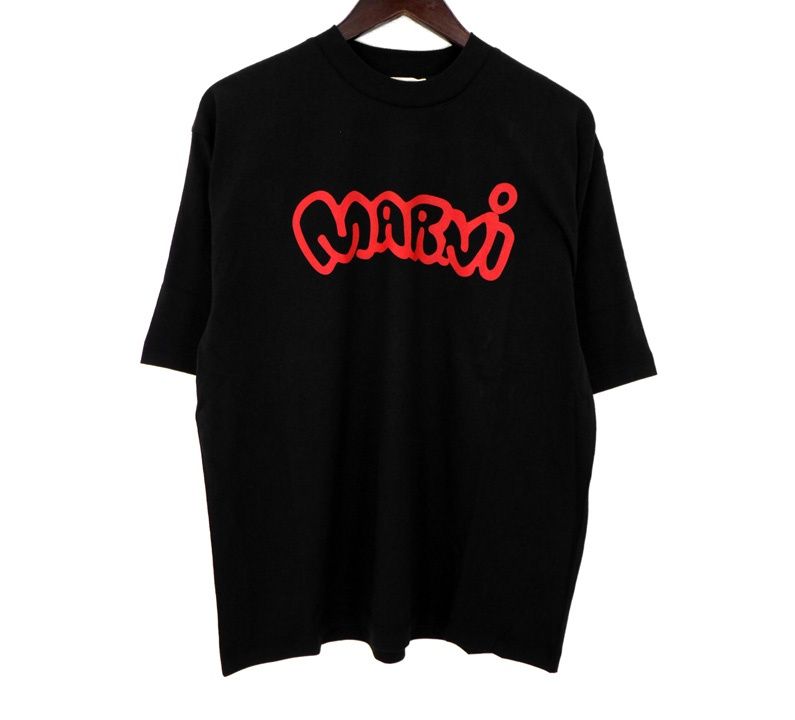 マルニ MARNI 【 SLAYED MARNI LOGO HUMU0223WP 】 スレイド ロゴ 半袖 Tシャツ 49830 17,500円