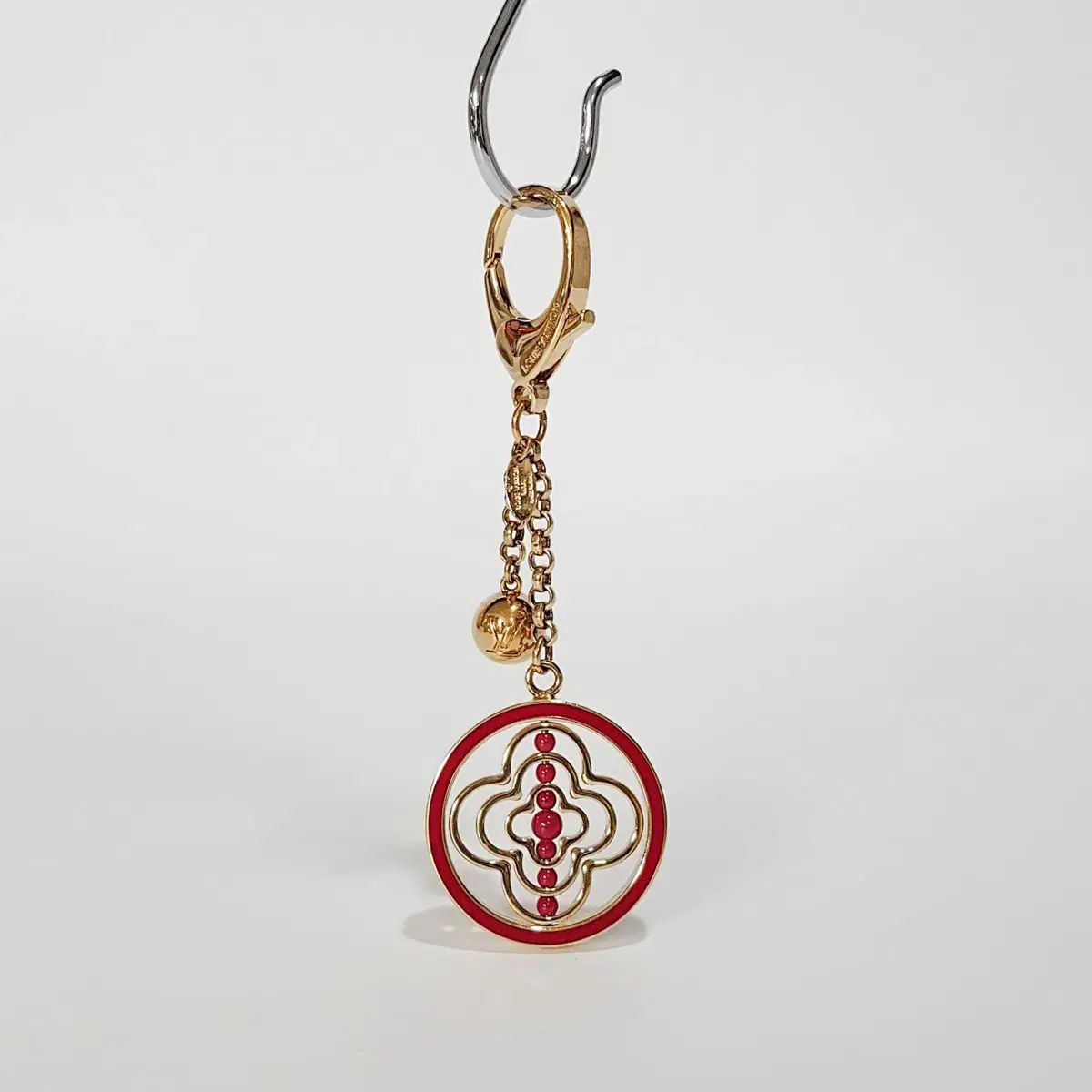 正規品) Louis Vuitton ルイヴィトン フラワー バッグチャーム キーホルダー M67128