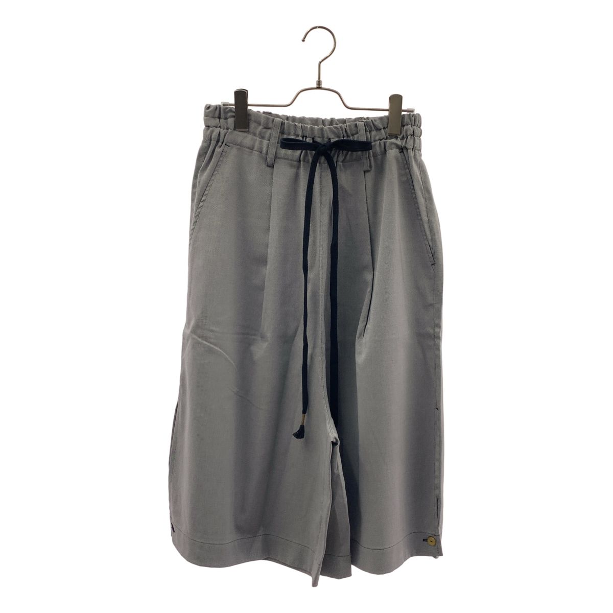 【新品】 prasthana / プラスターナ | crevice baggy shorts バギー ショートパンツ | 1（M） | グレー | メンズ
