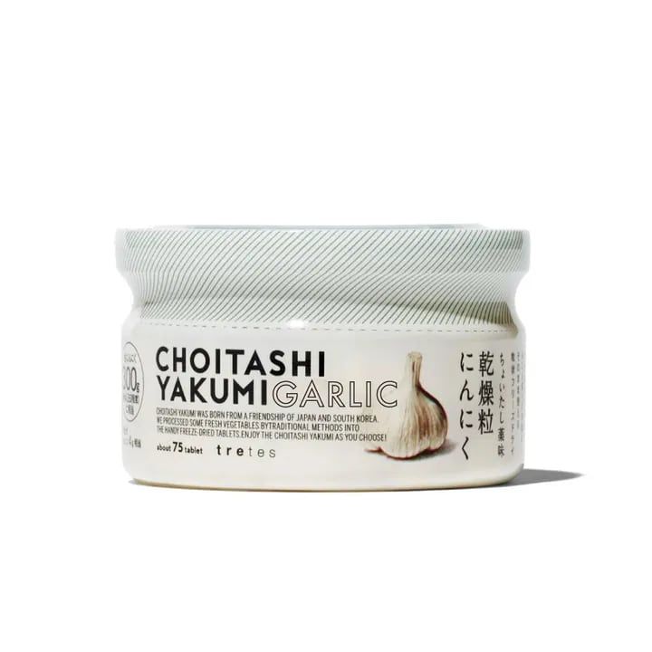 【12個】ちょいたし薬味 乾燥粒にんにく ボトル：30g