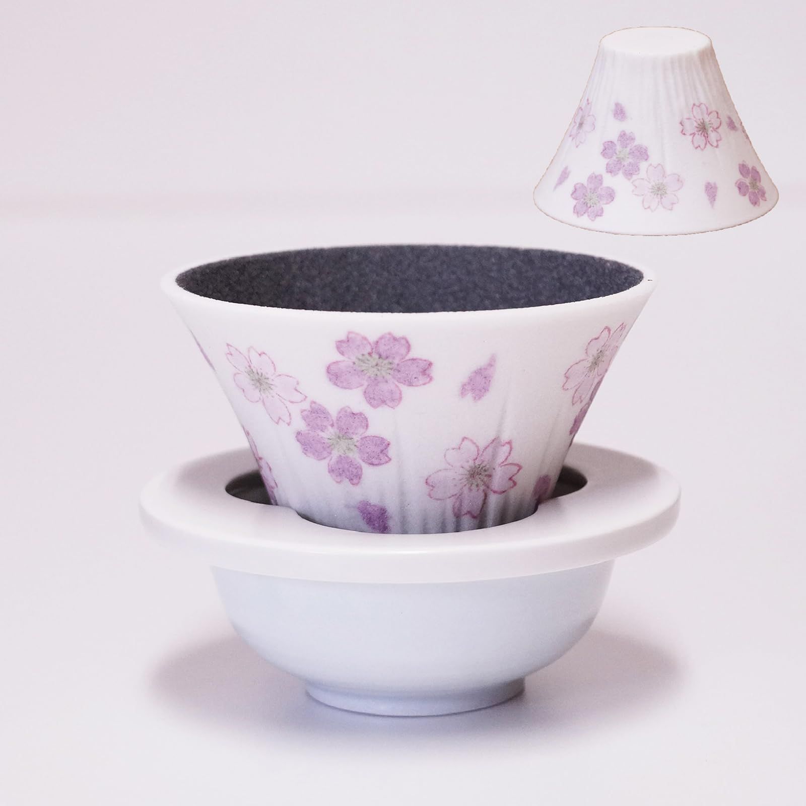 COFIL fuji四季 セラミックフィルター サーバー・受皿付 桜(春) [桜]