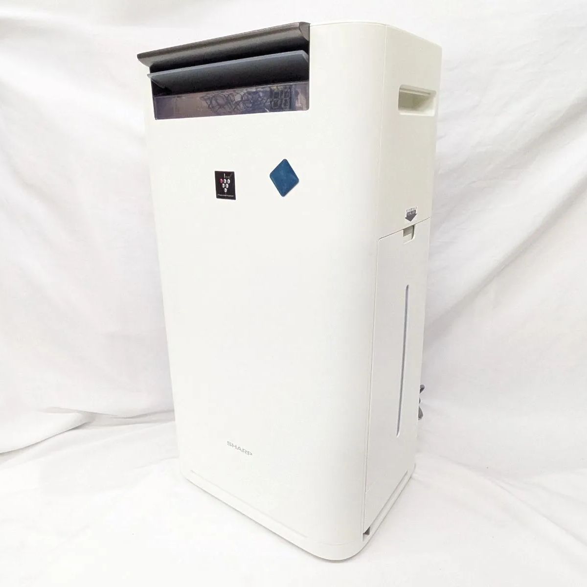 良品 シャープ 加湿 空気清浄機 プラズマクラスター 25000 21年製 ホワイト KI-JS70-W Ag+イオンカートリッジ1つおまけ