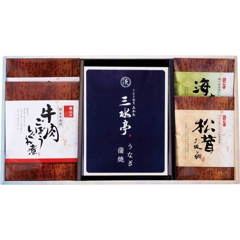 三河一色産うなぎの蒲焼・お吸物セット：5食 海苔 ギフト
