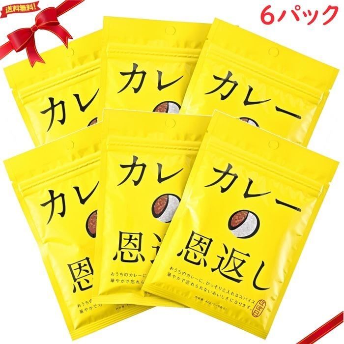 カレーの恩返し 40ｇｘ 3パック x 2セット
