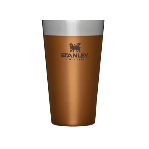 スタンレー（STANLEY） タンブラー カップ 保冷 保温 スタッキング真空パイント 0.47L 10-02282-378（ブラウン/ＦＦ）mi