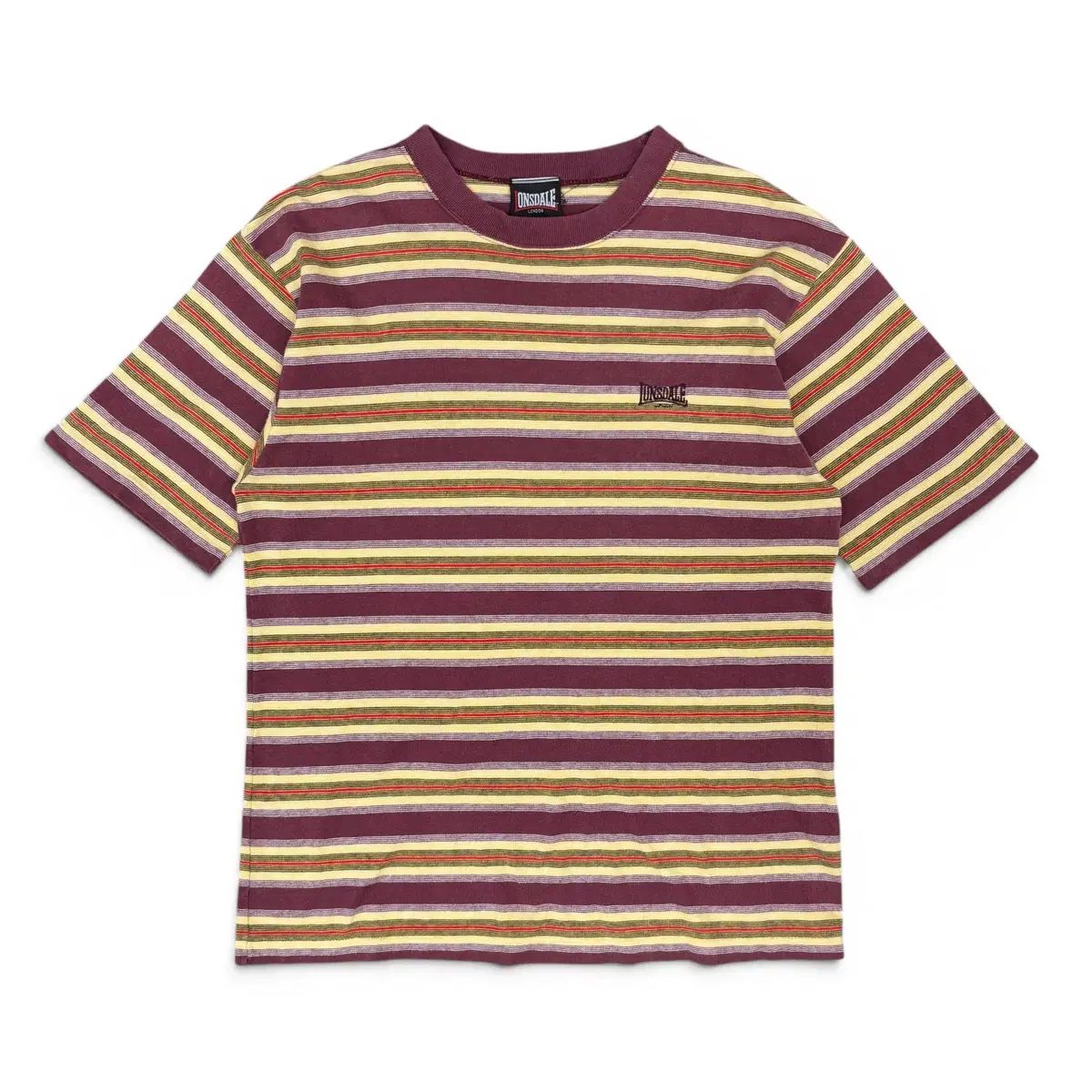 90's Lonsdale ストライプ Tシャツ