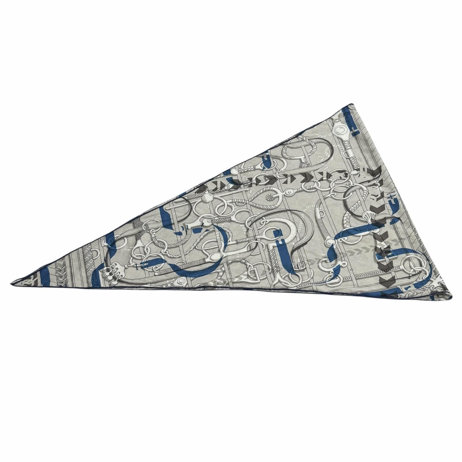 美品 HERMES エルメス セリエボタン カシミヤ×シルク ボタンダウン