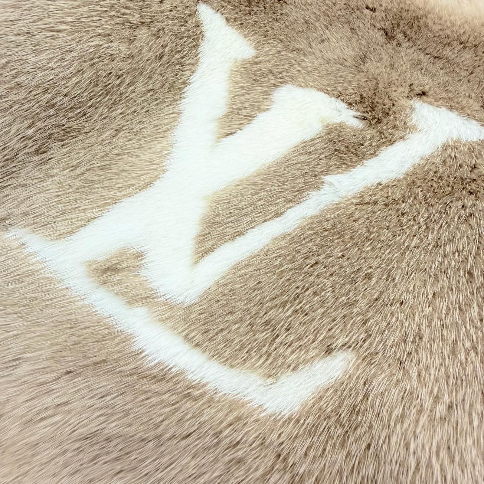 美品△LOUIS VUITTON ルイヴィトン M74354 エシャルプ コールド