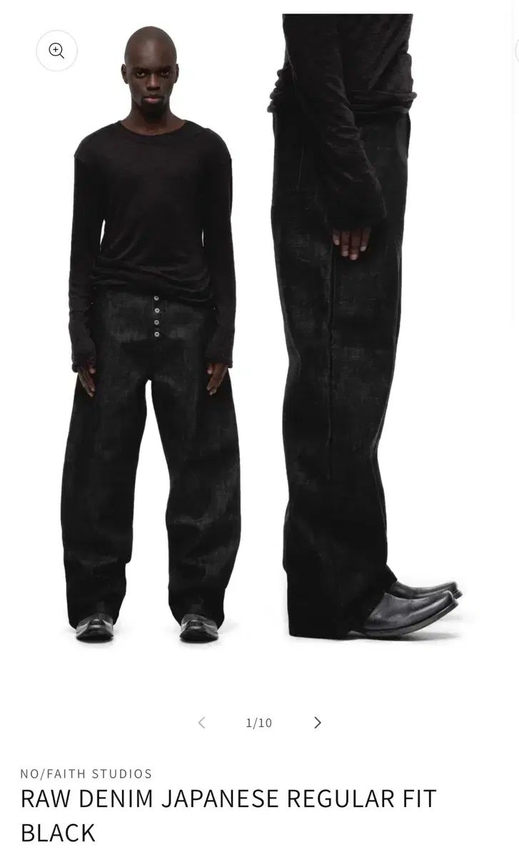 nofaithstu RAW DENIM JAPANESE M