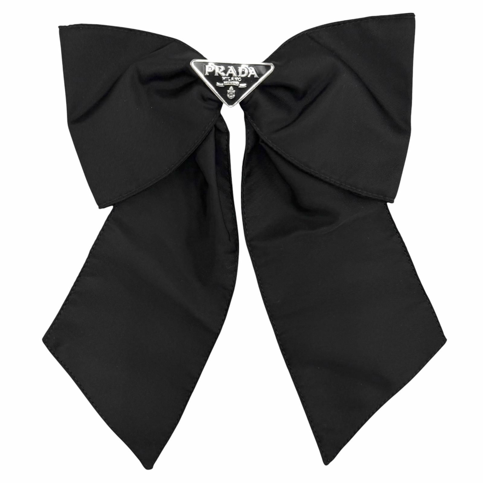 美品△PRADA プラダ 1IF163 トライアングルロゴ RE-NYLON リボン