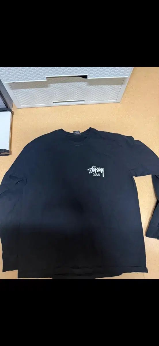 STU Guam ブラック Tシャツ L