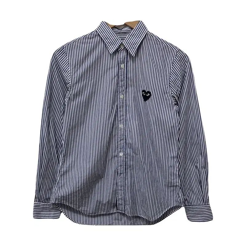 レディース Mサイズ/COMME des GARCONS コム・デ・ギャルソン 正規品 ストライプ シャツ