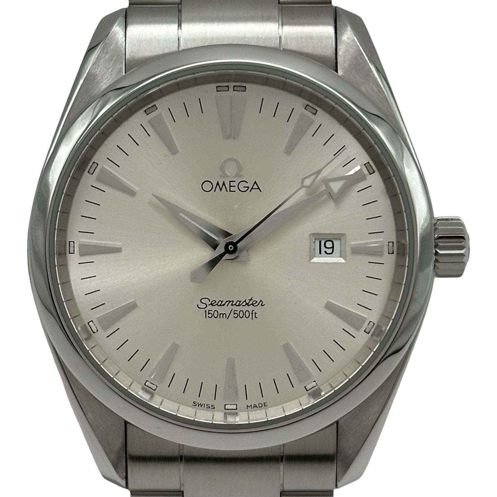 オメガ OMEGA シーマスター アクアテラ クォーツ 2517.30 シルバー ステンレススチール クオーツ メンズ 腕時計 156,000円