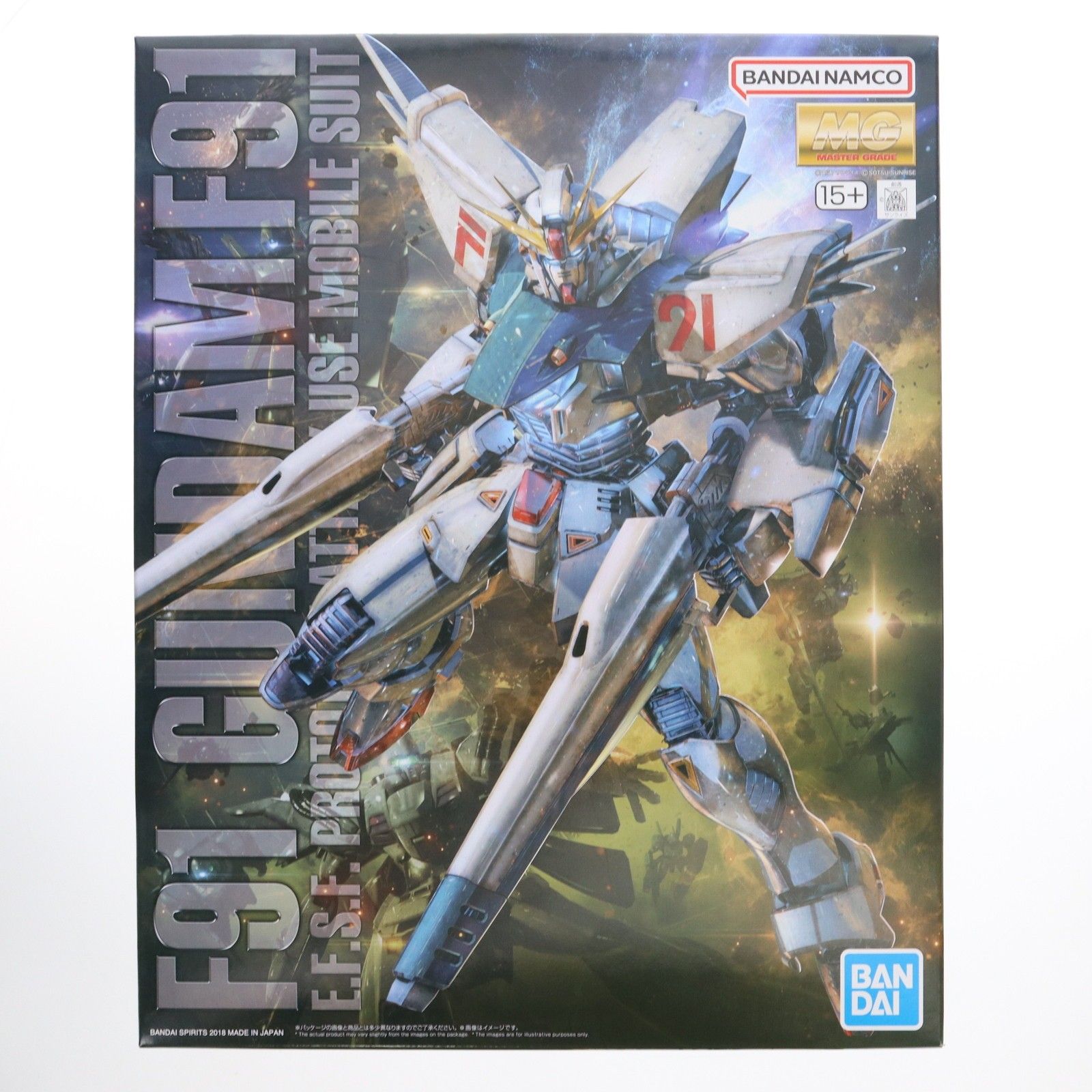 再販) MG 1/100 F91 ガンダムF91 Ver.2.0 機動戦士ガンダムF91 