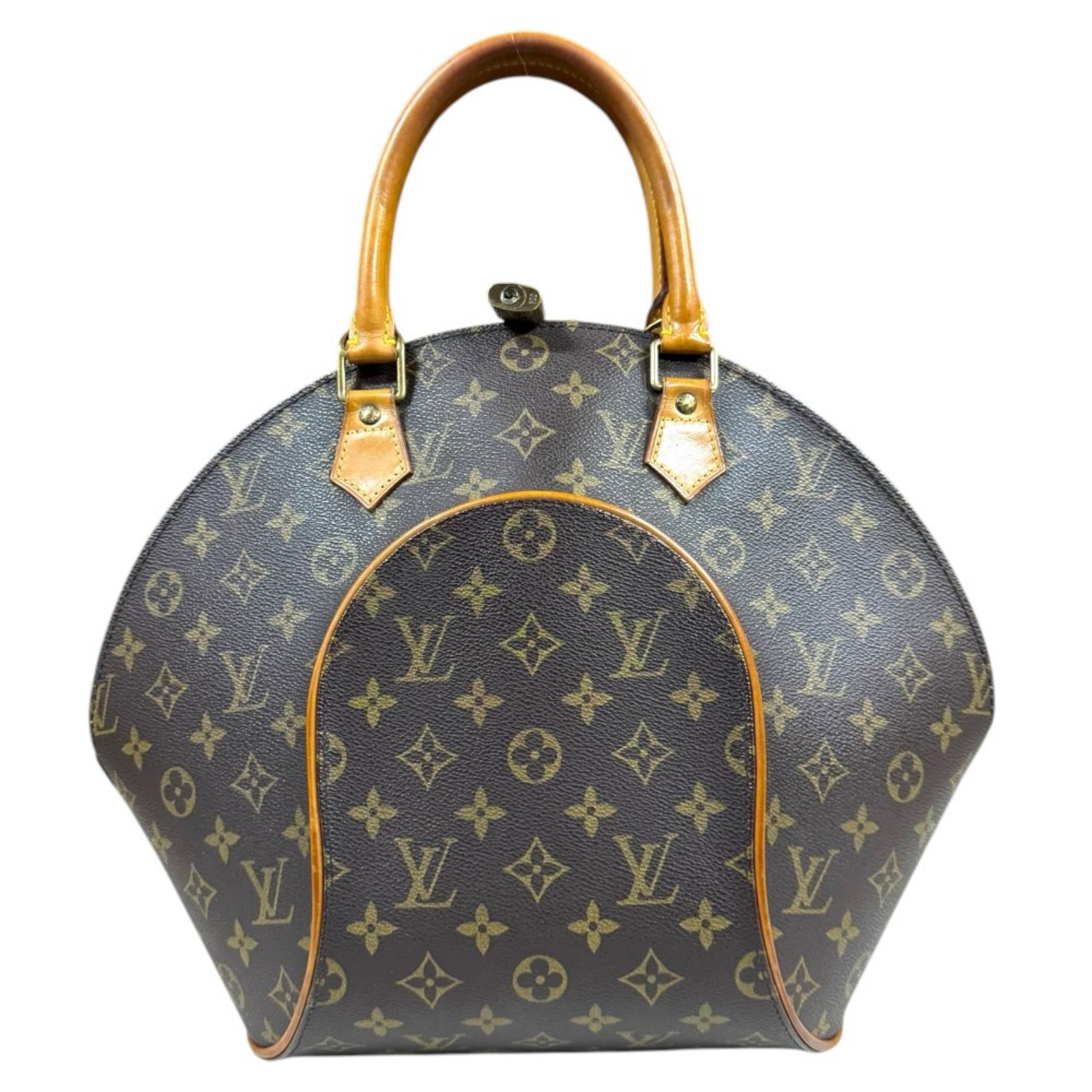 ルイヴィトン エリプスMM モノグラム ハンドバッグ モノグラムキャンバス M51126 ブラウン レディース LOUIS VUITTON 中古 ルイヴィトン ルイ ヴィトン