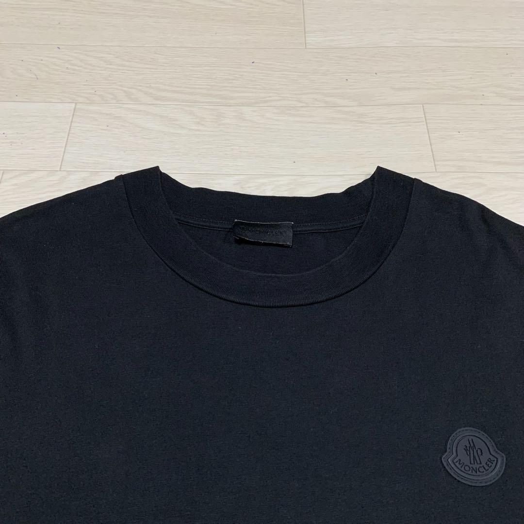 モンクレール 黒ラバーワッペン 黒Tシャツ L 国内正規品 5S494 - メルカリ