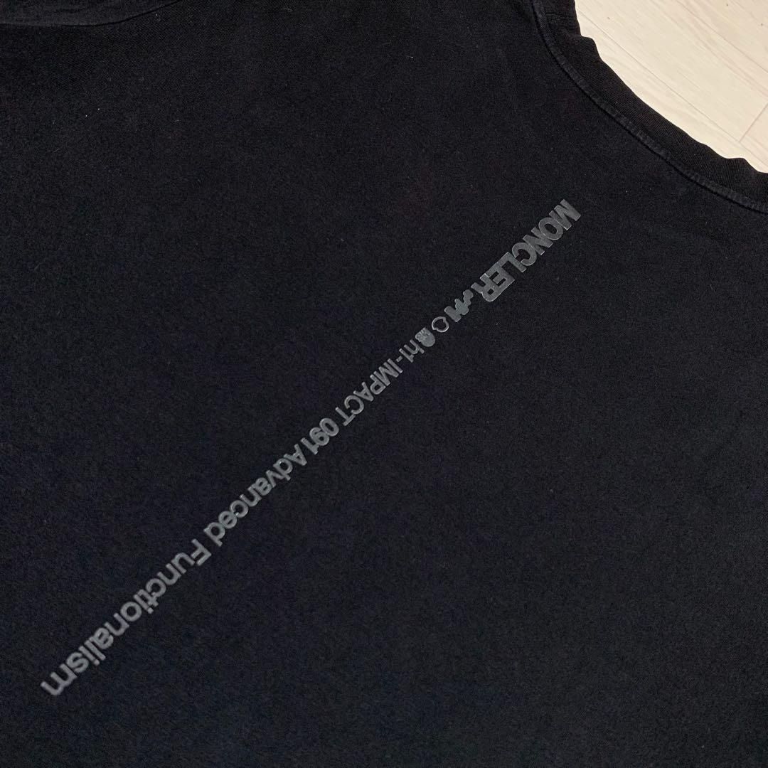 モンクレール 黒ラバーワッペン 黒Tシャツ L 国内正規品 5S494 - メルカリ