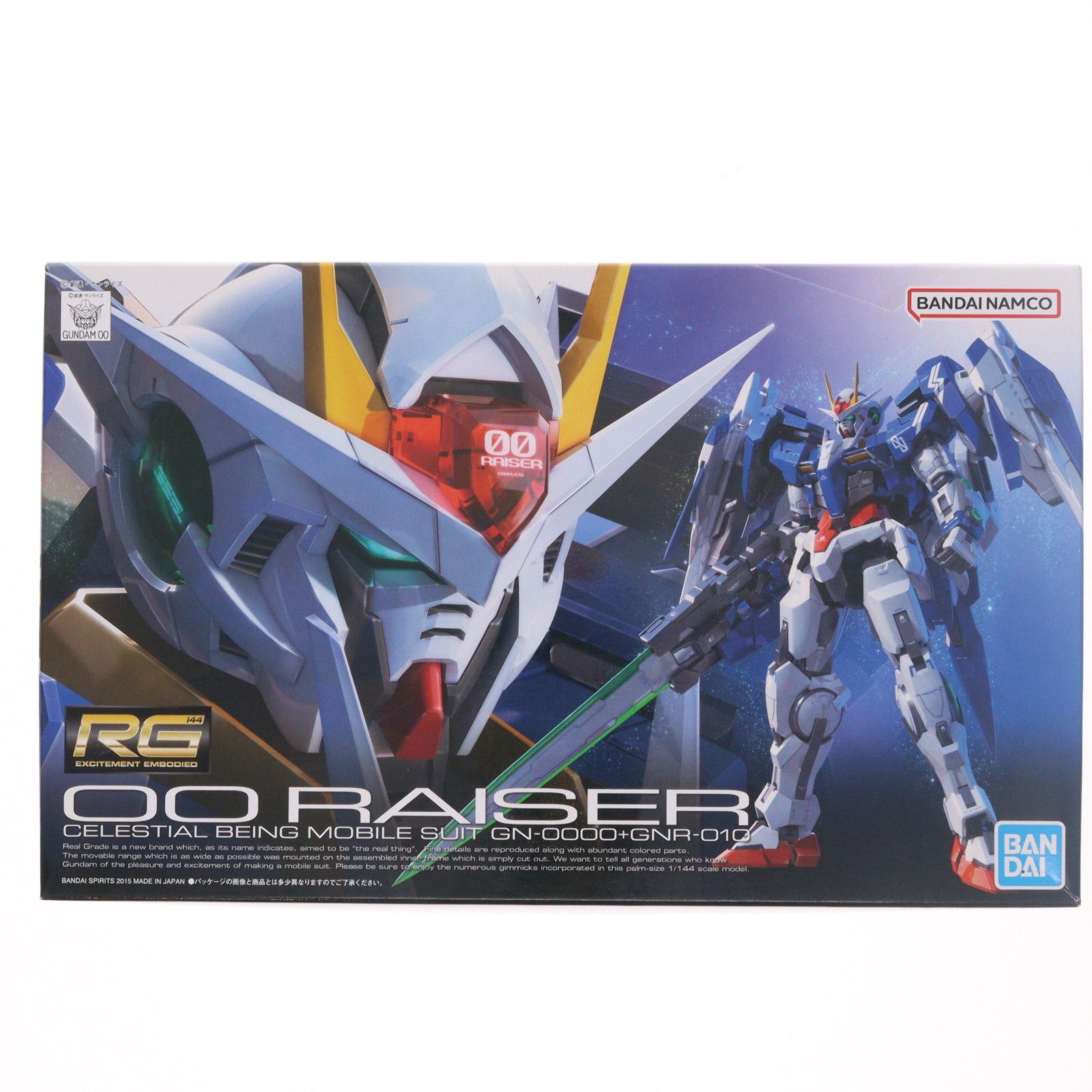 (再販) RG 1/144 GN-0000+GNR-010 ダブルオーライザー 機動戦士ガンダム00(ダブルオー) プラモデル(5061603) バンダイスピリッツ 4,798円