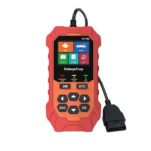 エンラージ商事 OBD2診断機 全システム 診断 ツール 車両故障・DTC確認・エラーコード消去・排ガスチェック/ABS/SRS/VSA/SAS/エンジン/バッテリー ホンダ車用 DT-902so 6e627d7e