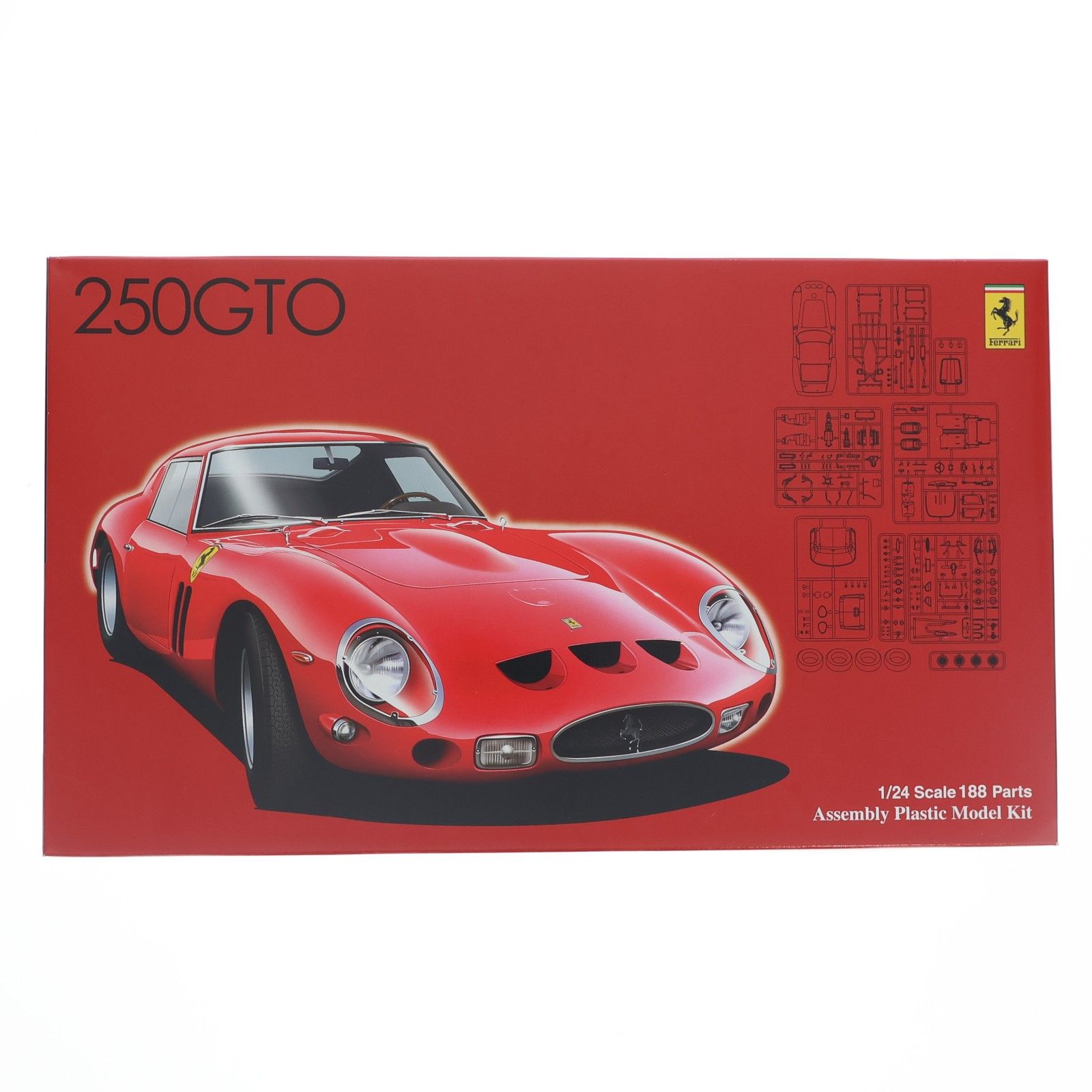 リアルスポーツカーシリーズ No.35 EX-1 1/24 フェラーリ 250 GTO 特別仕様(ワイヤーホイール付き) プラモデル(126661) フジミ模型(FUJIMI)