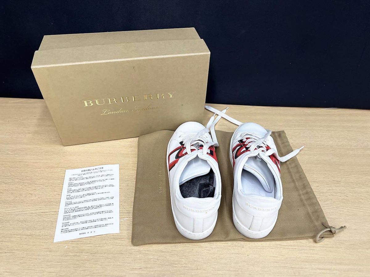 Burberrys バーバリー アルバート グラフィック スニーカー サイズUK5 EUR38