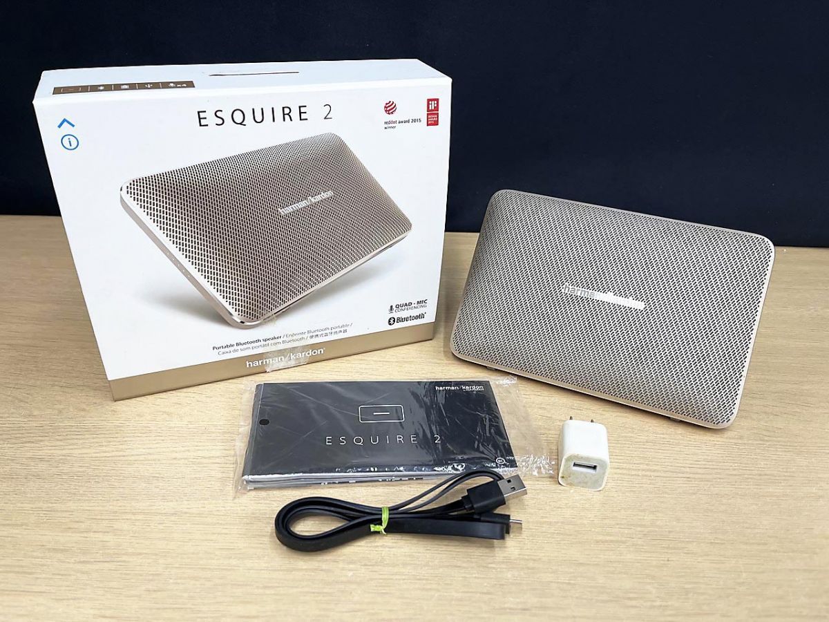 harman kardon ハーマン カードン ワイヤレススピーカー Bluetooth ESQUIRE2 エスクワイアー2