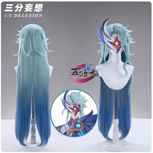 原神 コスプレ 博士 ドットーレ ボスVer ウィッグ - メルカリ